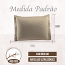 Kit Com 2 Porta Travesseiro 100% Impermeável Matelado