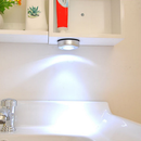 5 Unidade Leds Lâmpada Adesiva Sem Fio Touch De Pilha De Segurança Portátil Para Armário Casa