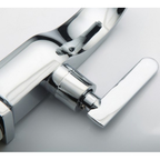 Torneira Banheiro bancada aço inox 304 Moderna Cuba Lavabo luxo Metal Brilhante