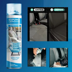 Limpa Tênis Espuma Mágica Limpadora á Seco Spray para Carro e Casa 400ml - Etaniz