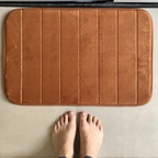 Tapete de Porta Para Banheiro macio 60cm fino