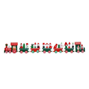 Enfeite de Natal Trenzinho De Madeira Decorativo Presentes Decoração Natalino Brinquedo Papai Noel