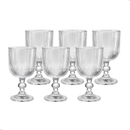 Jogo Taça de Vidro Grossa Grafiato 380 ML